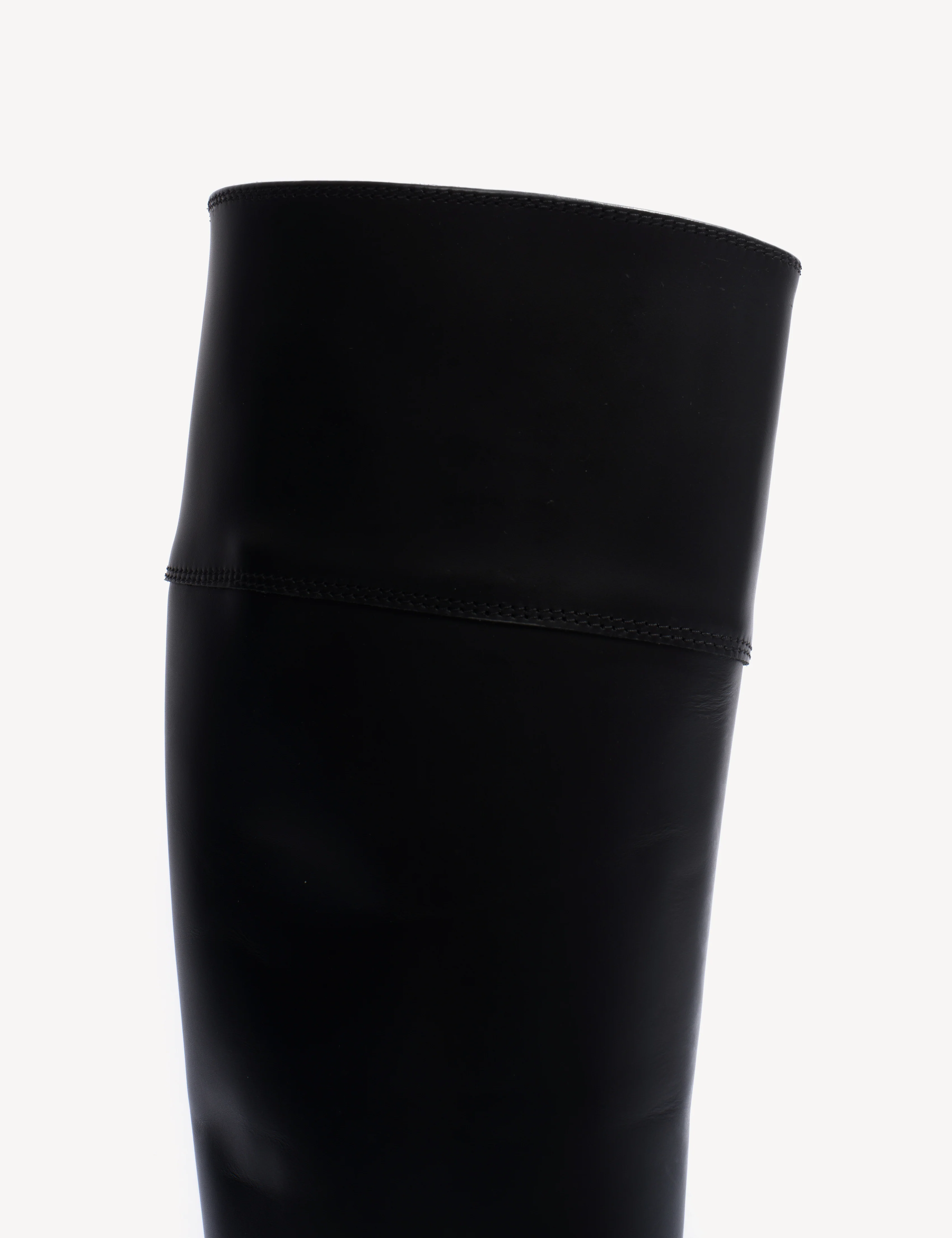 Cavalry Boot In Black Calfskin - Image 8