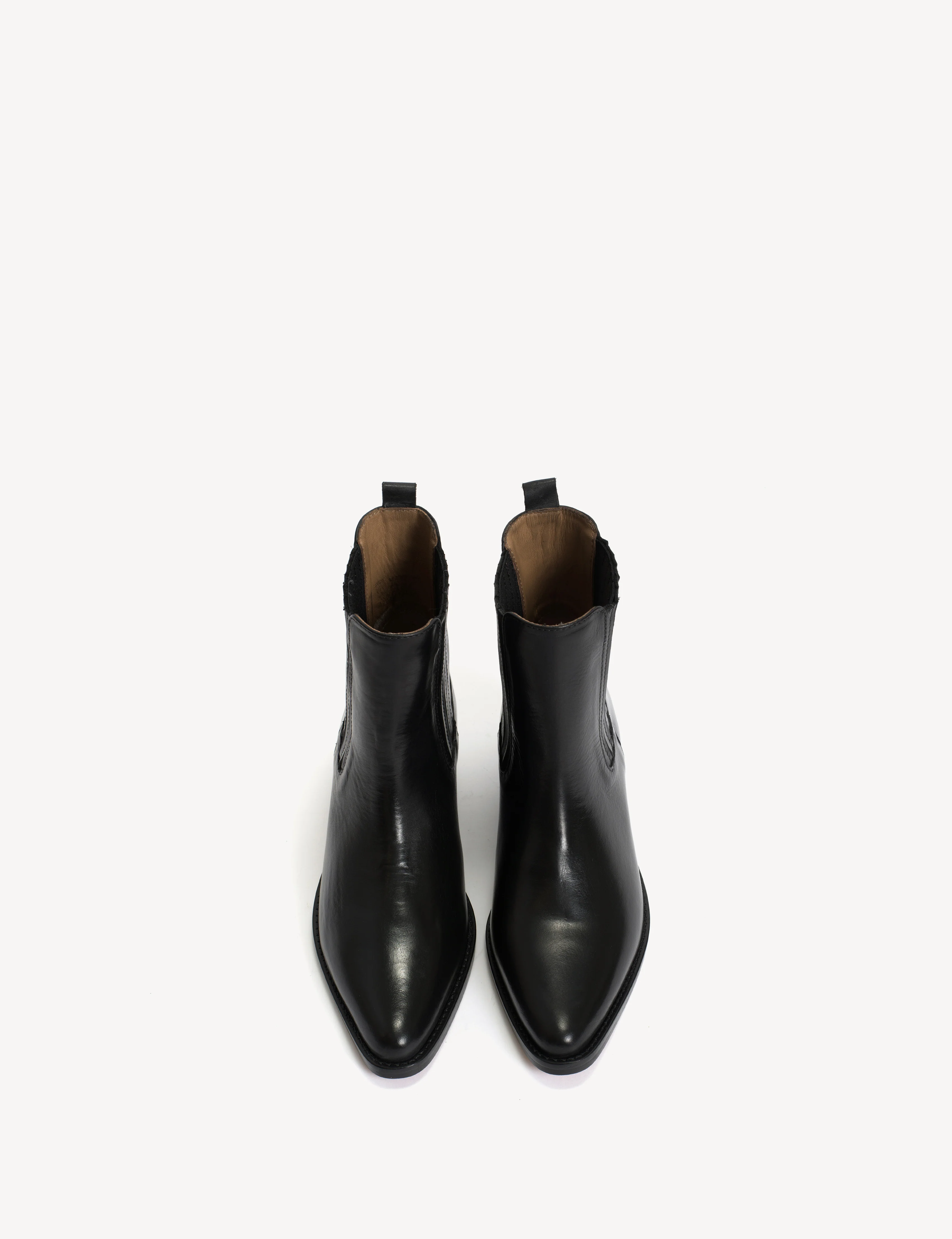 Dasha Chelsea Boot In Black Escovado Leather - Image 6
