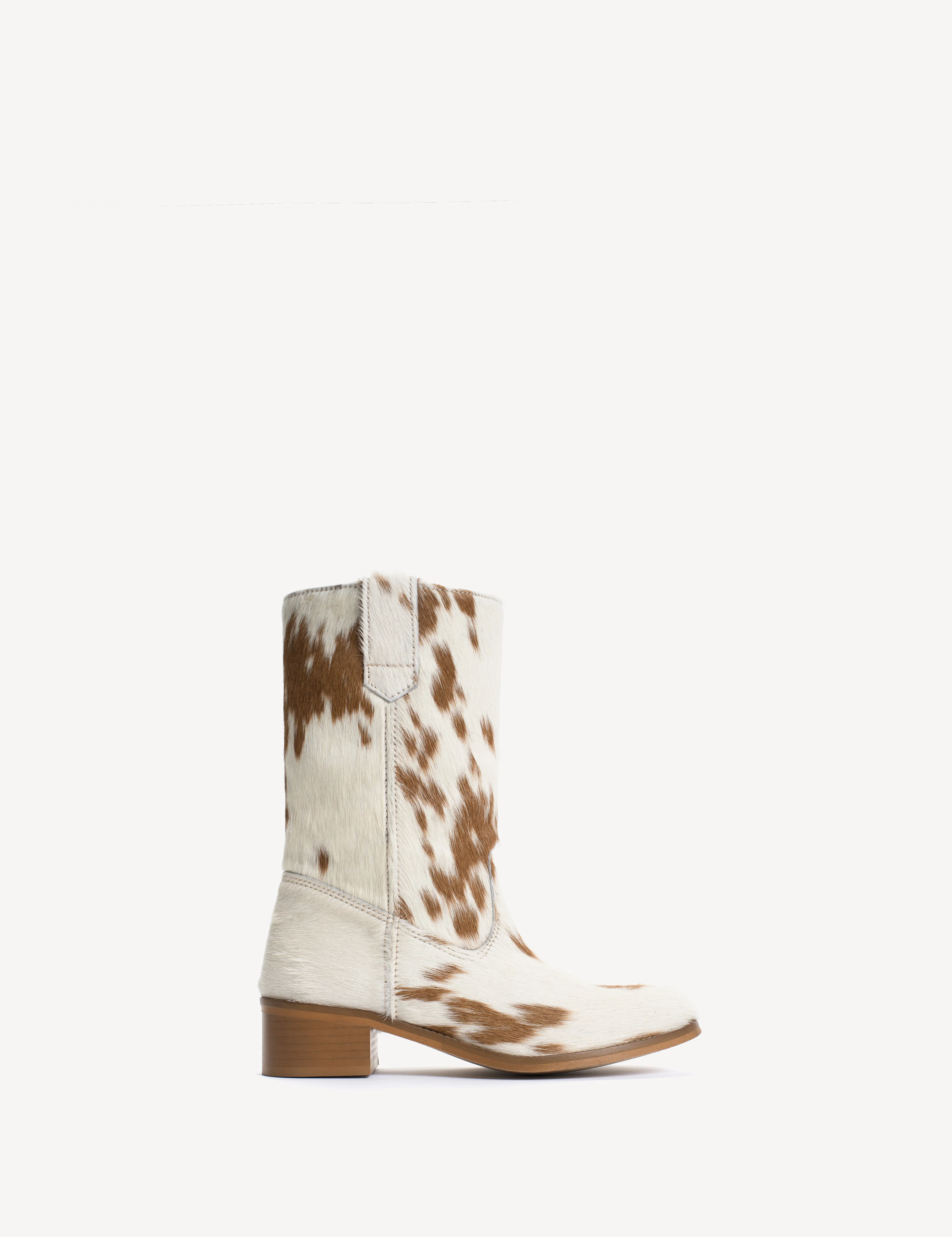 Julia Gaucho Boot In Brown Shades Cow Fur - Image 8