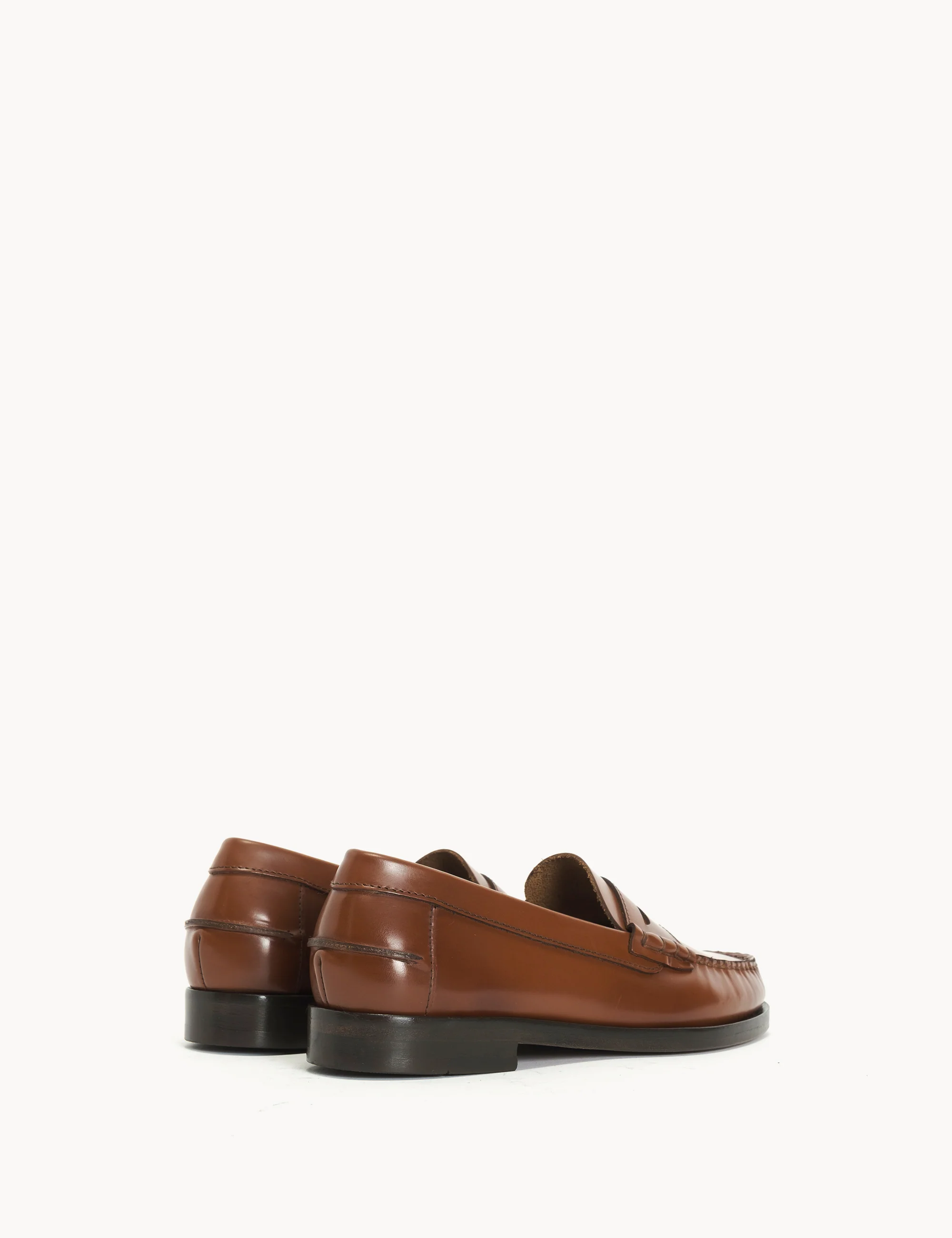 PENNY LOAFER IN HAZELNUT POLIDO LEATHER - Image 4
