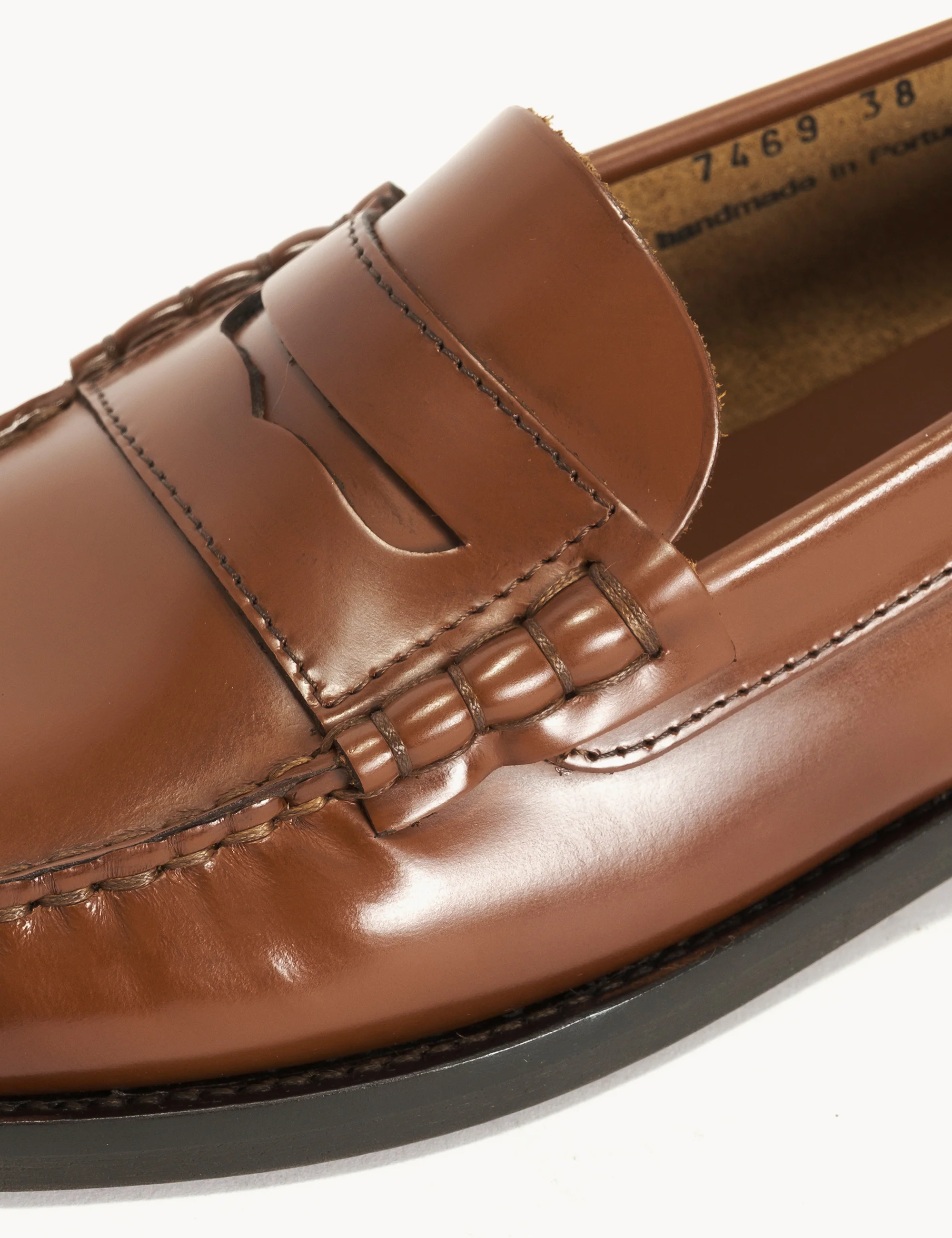PENNY LOAFER IN HAZELNUT POLIDO LEATHER - Image 5