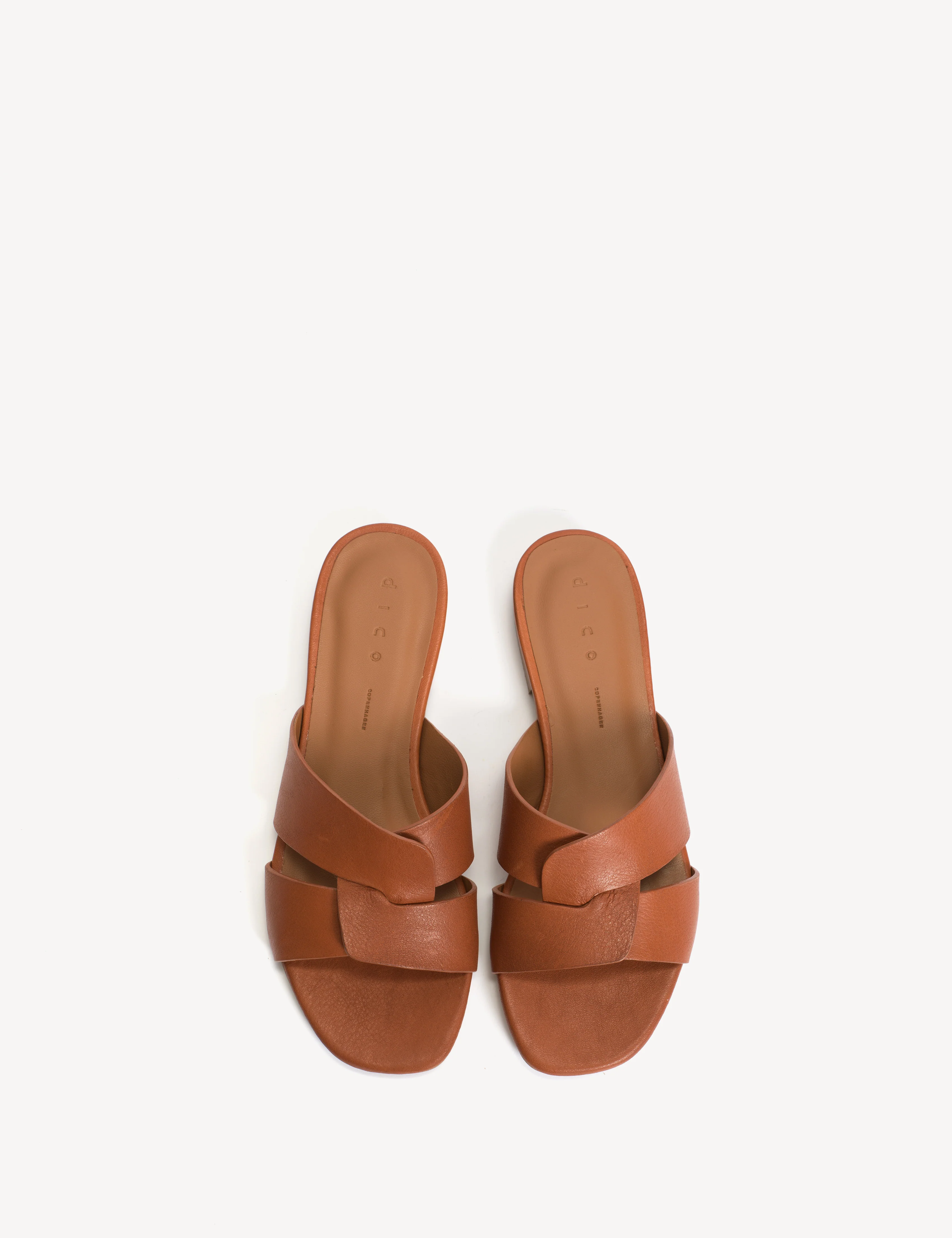 Lulu Mule In Dark Tan Calfskin - Image 4