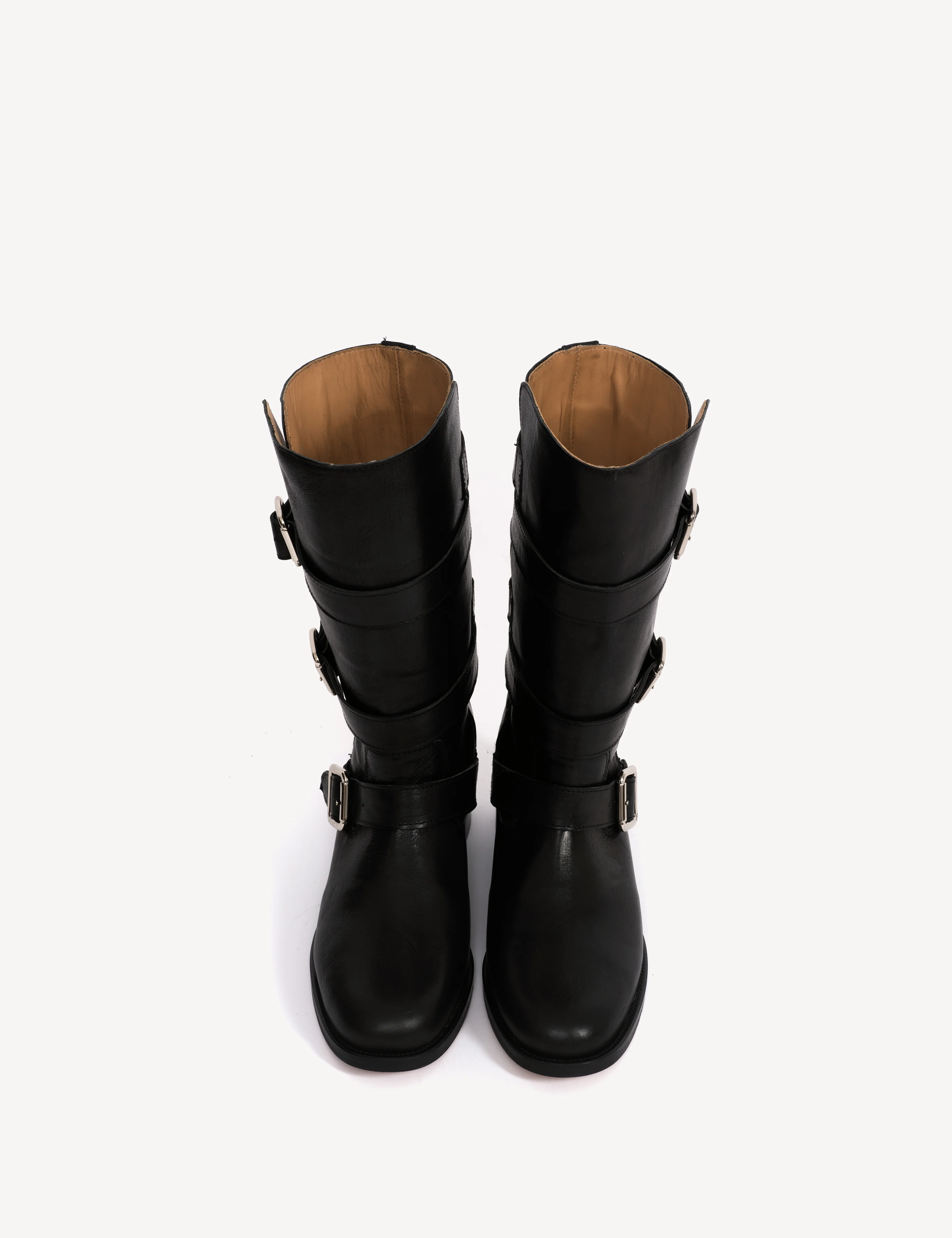 Mia Boots In Black Calfskin - Image 5