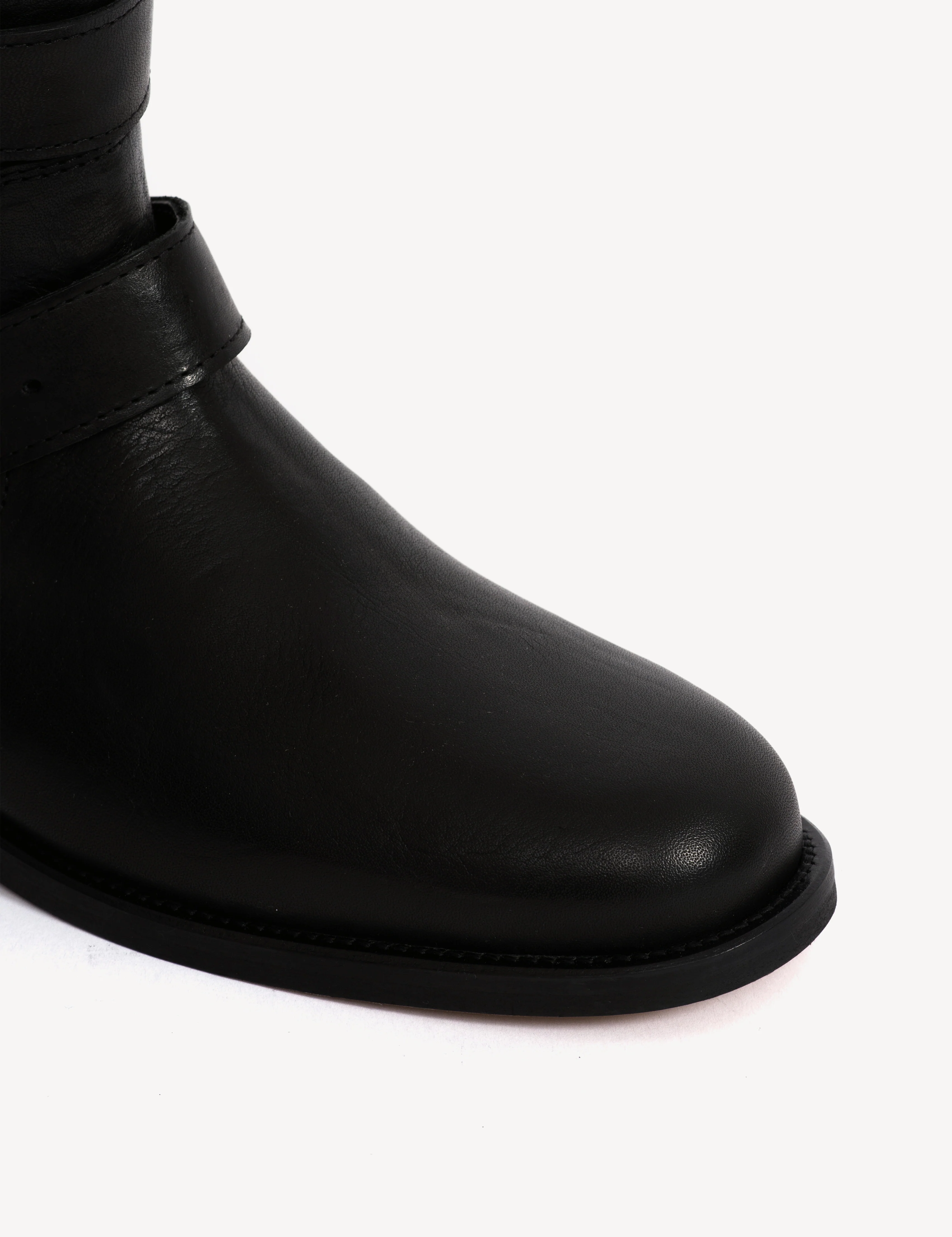 Mia Boots In Black Calfskin - Image 6