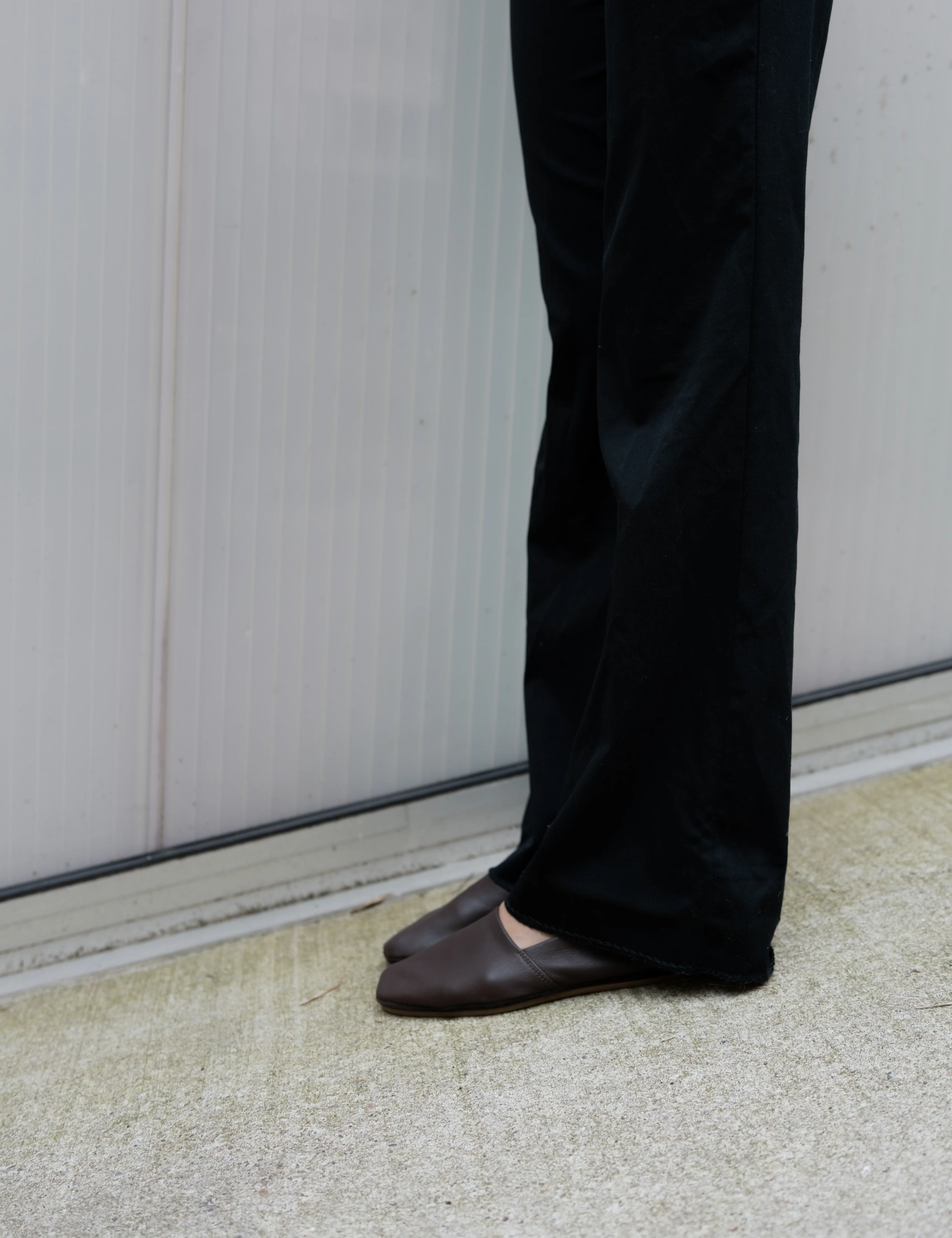 Softies In Dark Brown Calfskin - Image 3