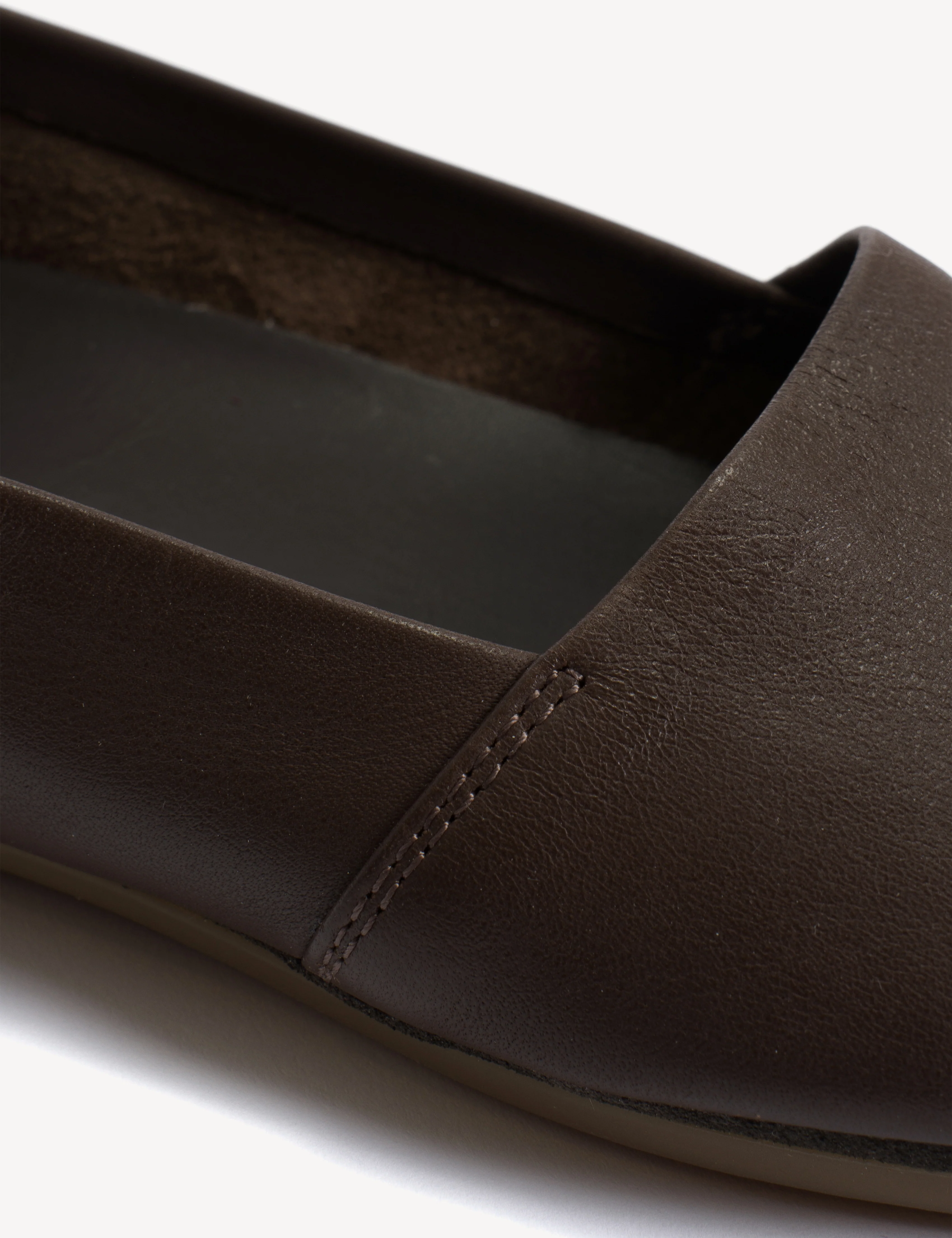 Softies In Dark Brown Calfskin - Image 8